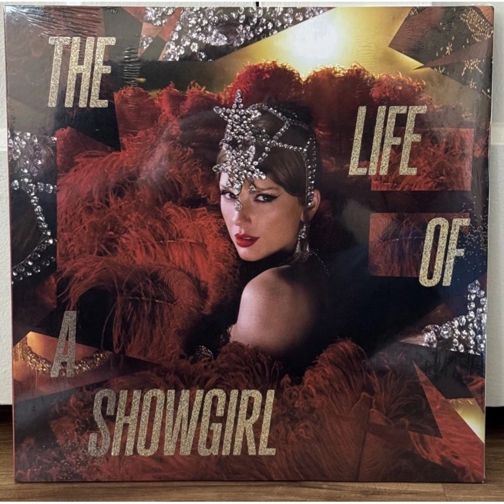 Taylor Swift THE LIFE OF A SHOWGIRL The Tiny Bubbles in Champagne Ed Sealed New